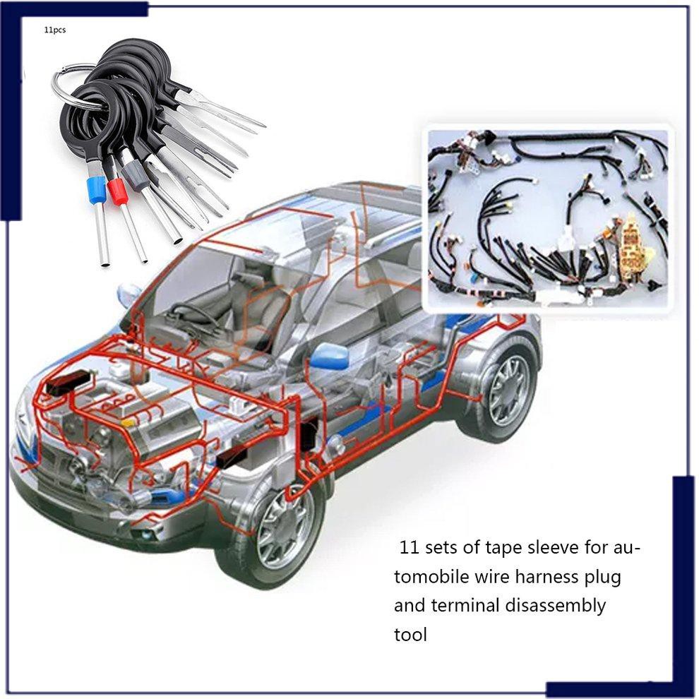 Bộ 11 Dụng Cụ Tháo Lắp Dây Điện Cho Xe Hơi