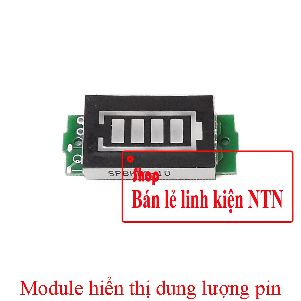 Module led vạch chỉ thị dung lượng pin các loại