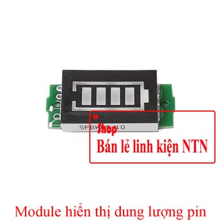 Module led vạch chỉ thị dung lượng pin các loại