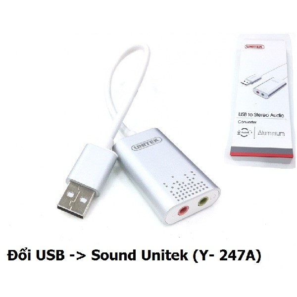 Đổi USB sang audio 5.1 Unitek Y 247A