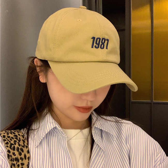 Mũ lưỡi trai cao cấp thêu số 1987