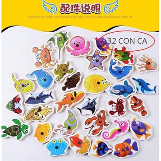 Đồ chơi câu cá gỗ 32 chi tiết