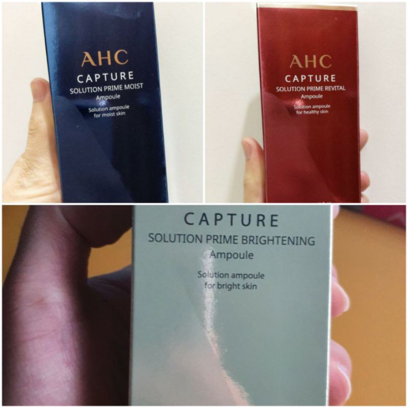AHC Capture Solution Prime Ampoule mẫu mới 2021 date 11-12/2023