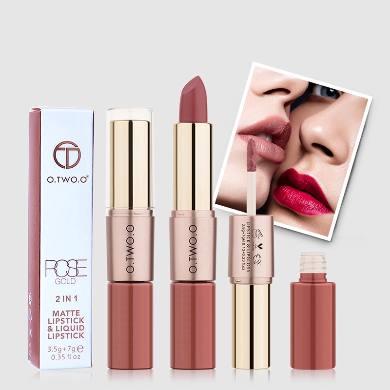 Son môi O.TWO.O2 trong 1 chống nước có 5 màu tiện dụng | BigBuy360 - bigbuy360.vn