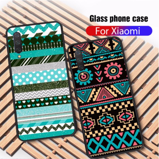 Ốp lưng cho Xiaomi K20/K20pro/Mi9T/MiCC9/MiCC9E/MiA3/Mi9/mi9SE lưng phủ bóng họa tiết thổ cẩm