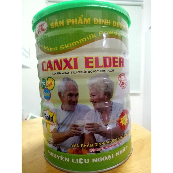 Sữa bột Canxi cho người già Loãng Xương và Tiểu Đường Canxi Elder lon 900g