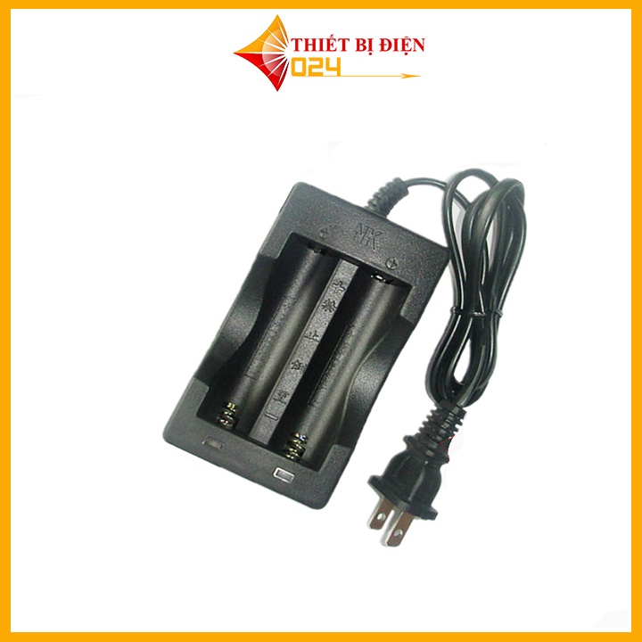 Bộ Sạc Pin 18650 3,7V ( Sạc 2 pin cùng lúc - Có mạch bảo vệ pin )