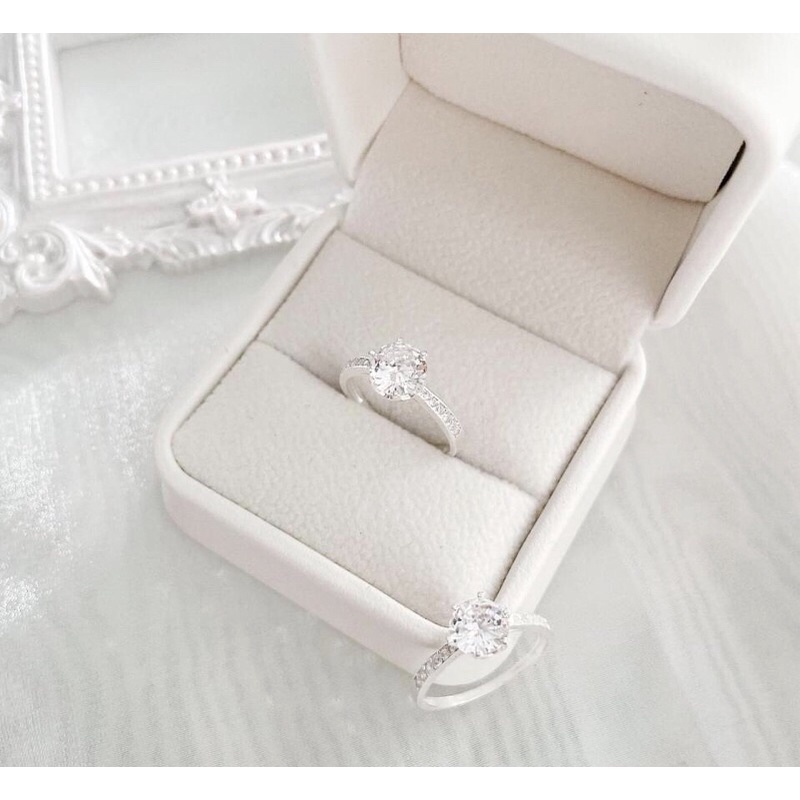 NHẪN NỮ NHỎ XINH BẠC TA- NHẪN ĐỦ SIZE