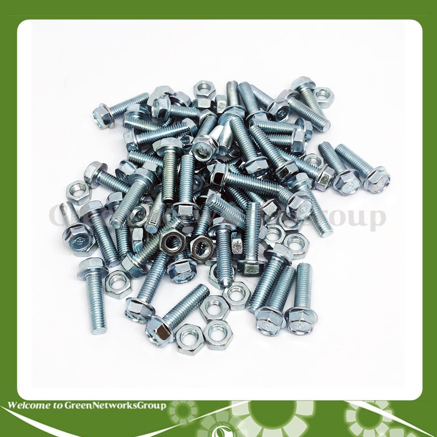 Bộ 50 con ốc tán bông lục giác 8ly3 Greennetworks