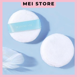 Hộp 5 Bông Đánh Phấn Cushion MayCreate Cao Cấp Full Box