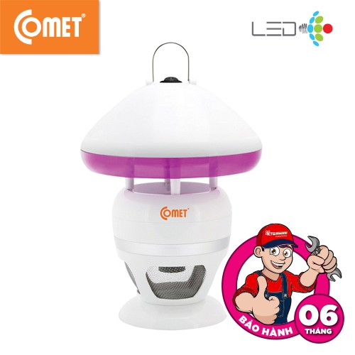 [MÃ LIFEMC11SA giảm 30K]Đèn bắt muỗi Comet CM038 3W kiêm đèn ngủ