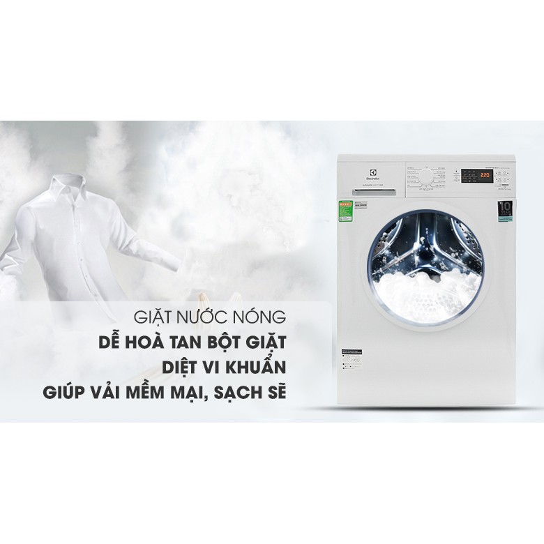 MÁY GIẶT ELECTROLUX INVERTER 8Kg  EWF8025DGWA