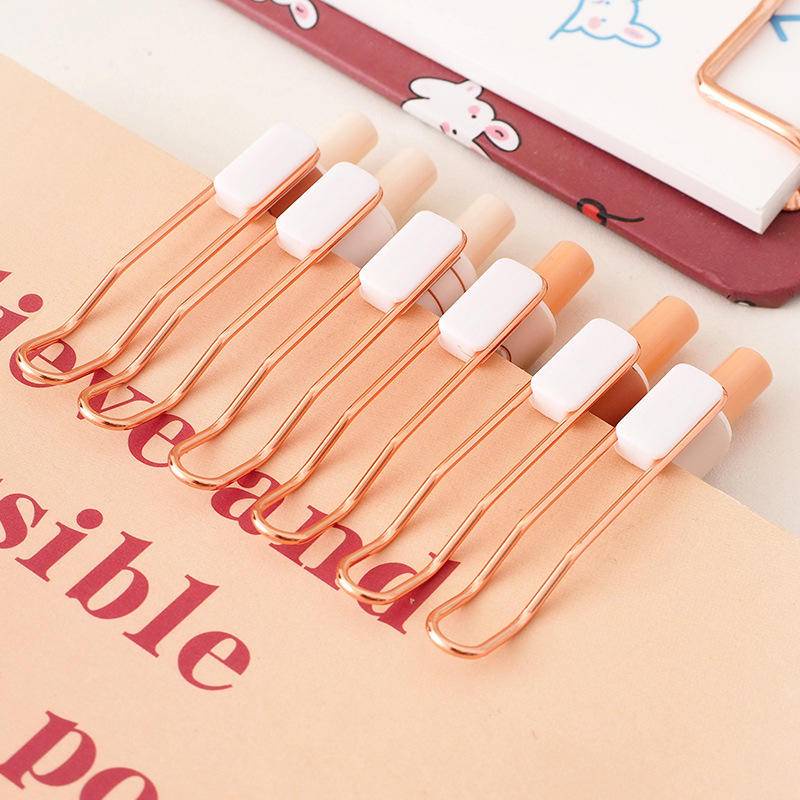 Set 6 Bút Mực 0.5mm Hình Động Vật Dễ Thương