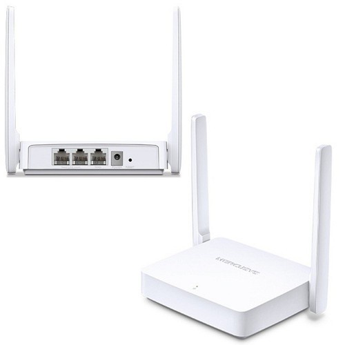 Bộ phát WiFi 2 Râu Mercusys MW301R chuẩn N tốc độ 300Mbps Chính hãng