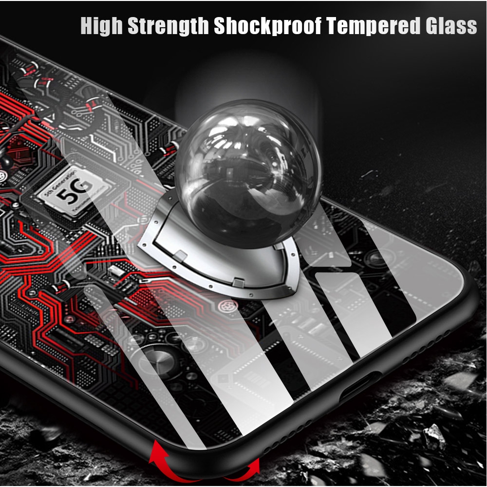 Huawei Honor 8 8C X9A X7A X8 8X Max 50 Lite 5G Cho Ốp lưng điện thoại In Hình Technology Circuit Board Explorer