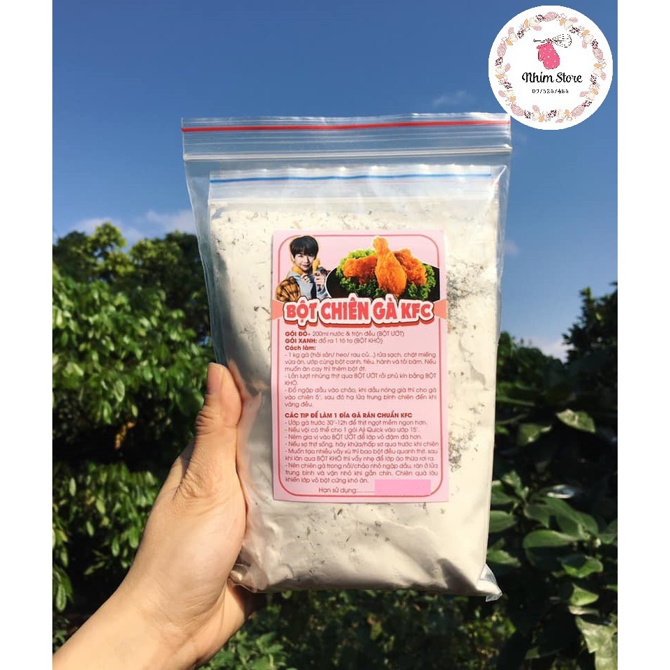 [Mã 1511FMCGSALE giảm 8% đơn 500K] Set Bột Chiên Gà Giòn 186 (Chiên ~1Kg Gà) - Crispy Fried Chicken Powder