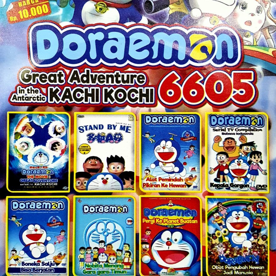 Bộ Sưu Tập Phim Doraemon 6605 Cho Bé