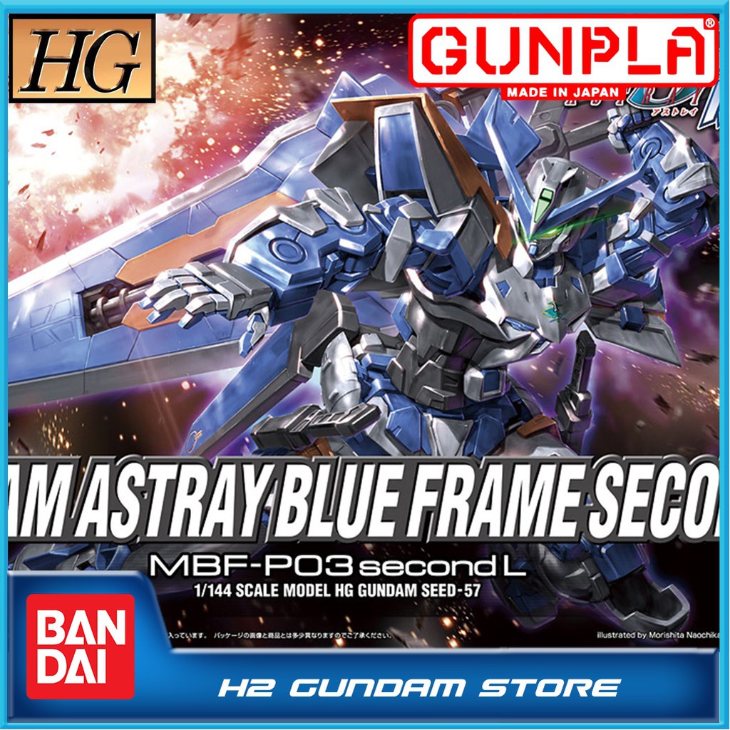 Mô hình Bandai HG 1/144 Gundam Astray Blue Frame Second L (Gundam Model Kits)
