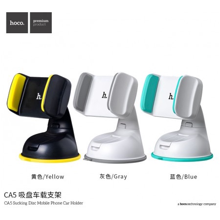 Giá Đỡ Điện Thoại Trên Ô Tô Hoco CA5 Xoay 360 Độ gắn taplo và cửa gió điều hòa, kẹp điện thoại ô tô cực kì chắc chắn