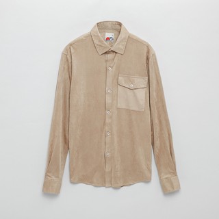 Áo Sơ Mi Nam Numbi Da Lộn XN 3 Màu, Chất Vải Da Lộn Cao Cấp  SOMEHOW