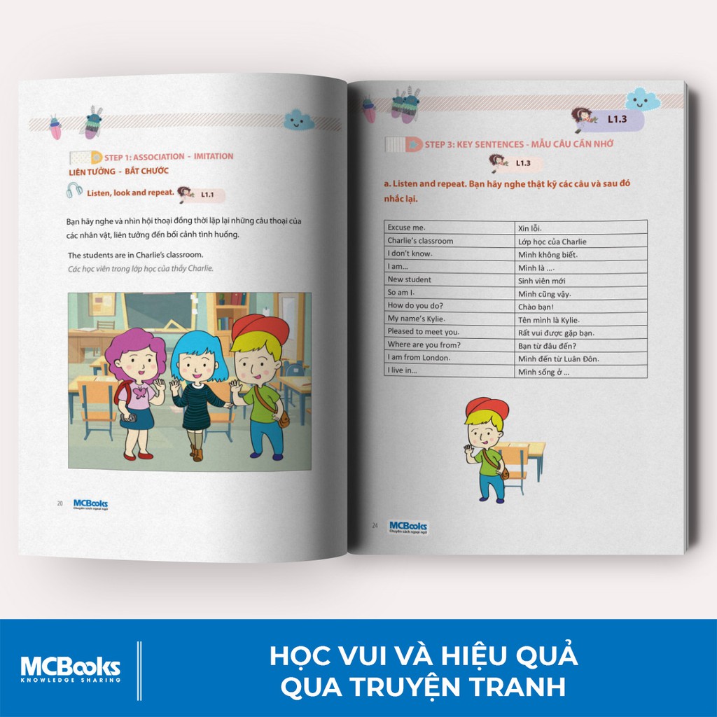 Sách - Faster Better With Comics - Tự Học Tiếng Anh Cấp Tốc Qua Truyện Tranh - Học Kèm App Online