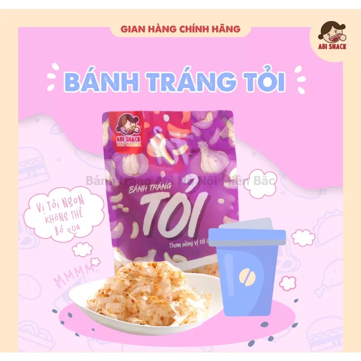 [SẴN SLL][FREE SHIP đơn 50k] BÁNH TRÁNG BƠ TỎI ABI ĐƠN HÀNG 5 BỊCH BẤT KỲ TẶNG 1 MÓC KHOÁ CUTE