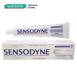 Kem Đánh Răng Trắng Sáng Sensodyne Gentle Whitening 100g