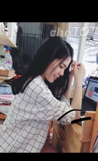 Áo sơ mi sọc ô vuông lụa cao cấp