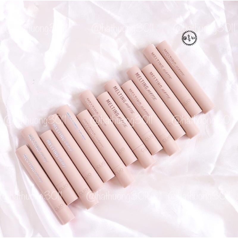 [ CÓ SẴN + BILL ] SON LÌ CLIO MELTING MATTE LIPS