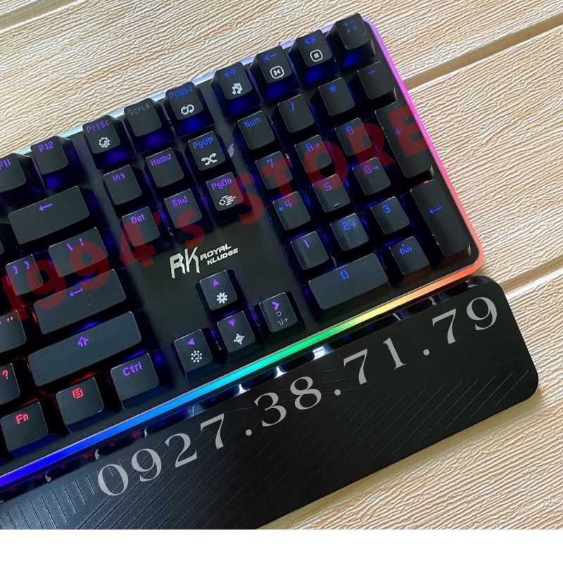 (CÓ SẴN) Bàn phím cơ Gaming RK919L Version 3 - Led RGB viền bàn phím siêu đẹp - Hàng nội địa Trung Quốc