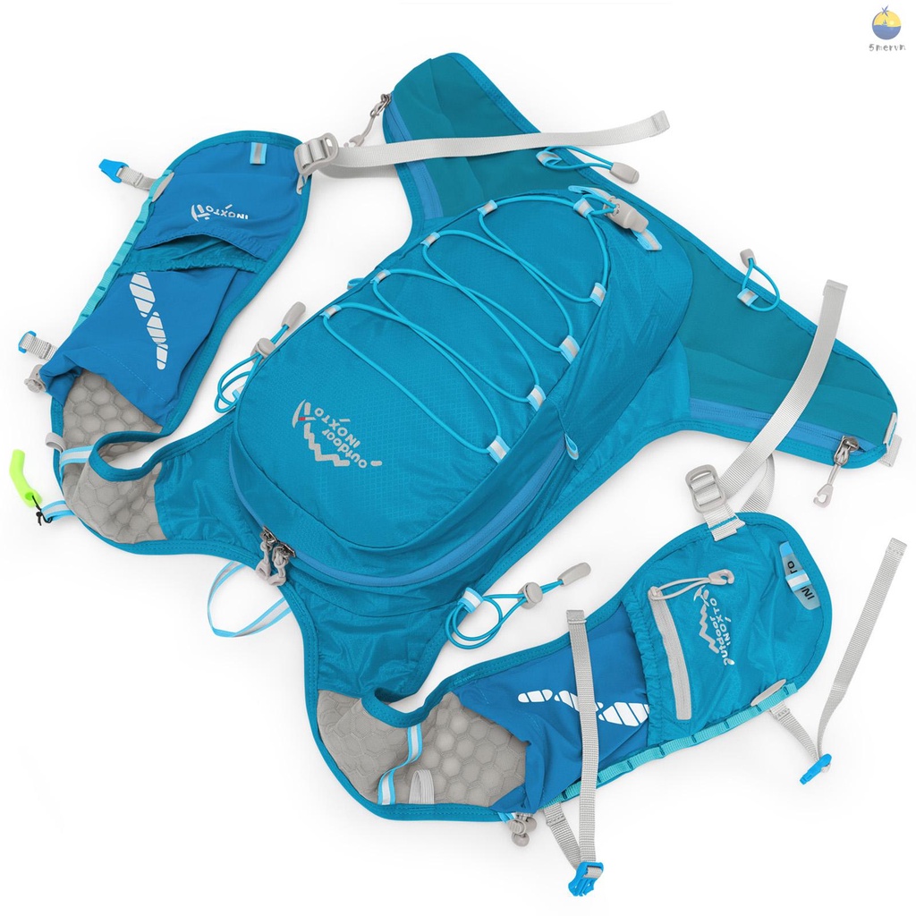 12L Cycling Hydration Backpack Lightweight Riding Vest Pack Backpack for Outdoor Running Camping Hiking Mountaineering
