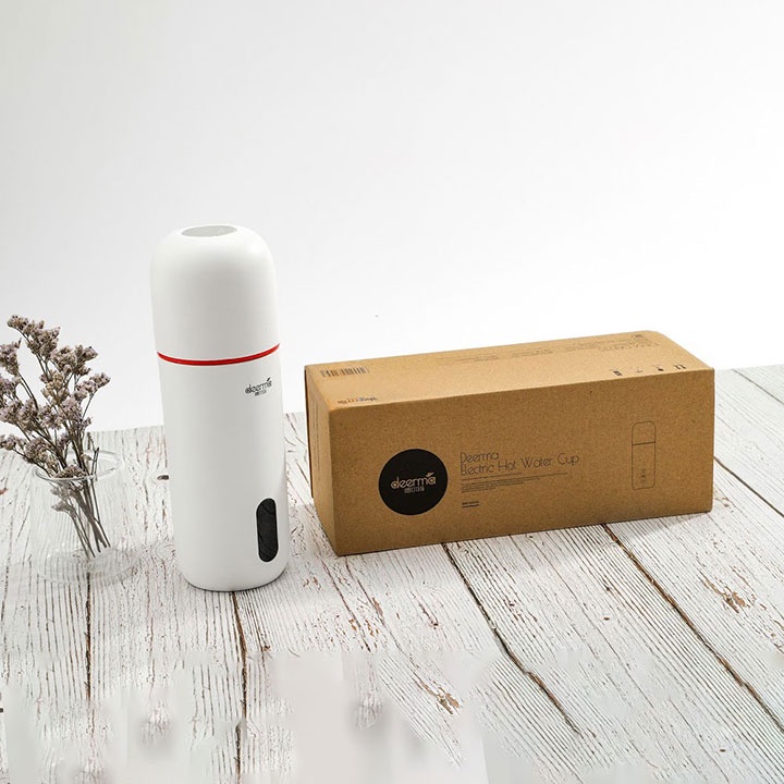 [Mã ELHADEV giảm 4% đơn 300K] Bình đun nước giữ nhiệt Xiaomi Deerma DEM DR035 portable electric water bottle