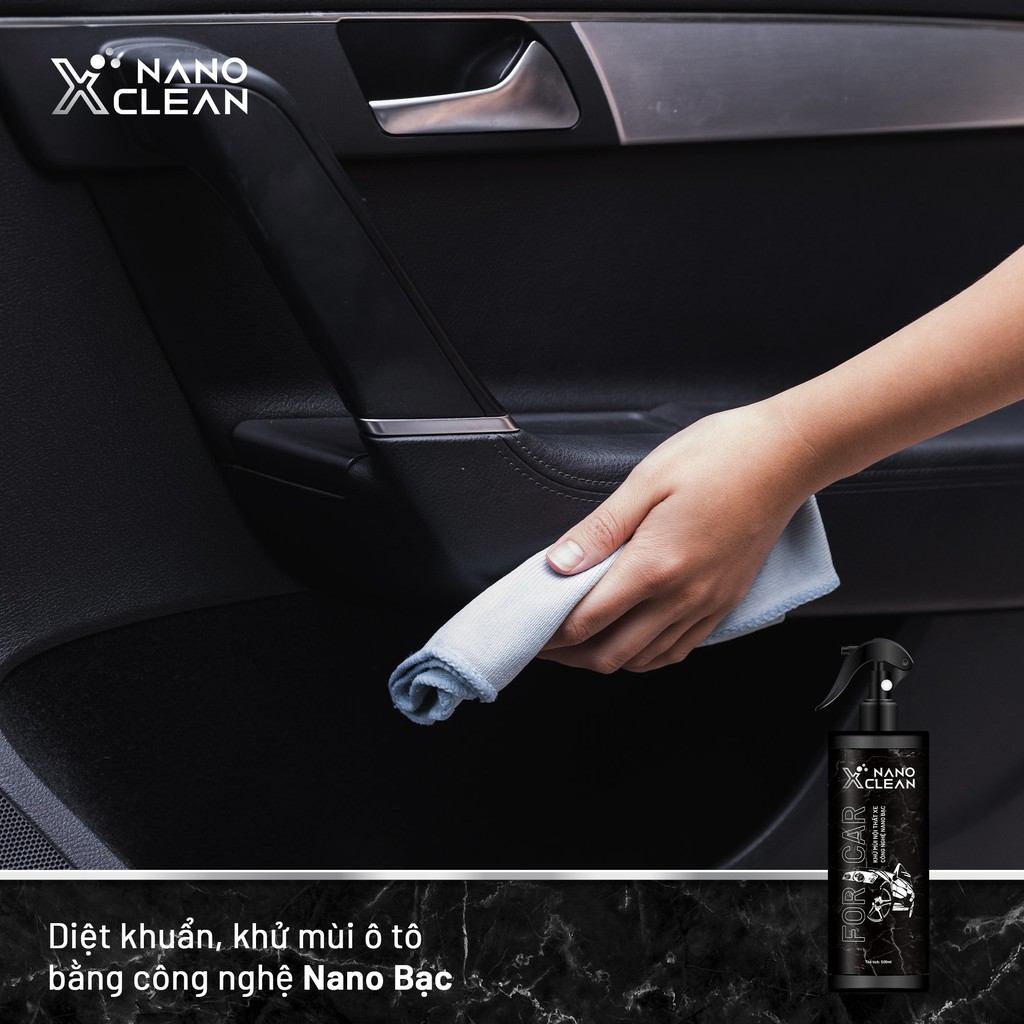 NANO BẠC DIỆT KHUẨN (SILVER) PHUN KHÓI NANO XCLEAN FOR HORECA-DIỆT NẤM MỐC ÔTÔ FOR CAR -AHT CORP (AHTC) [CAN 5L+500ML]