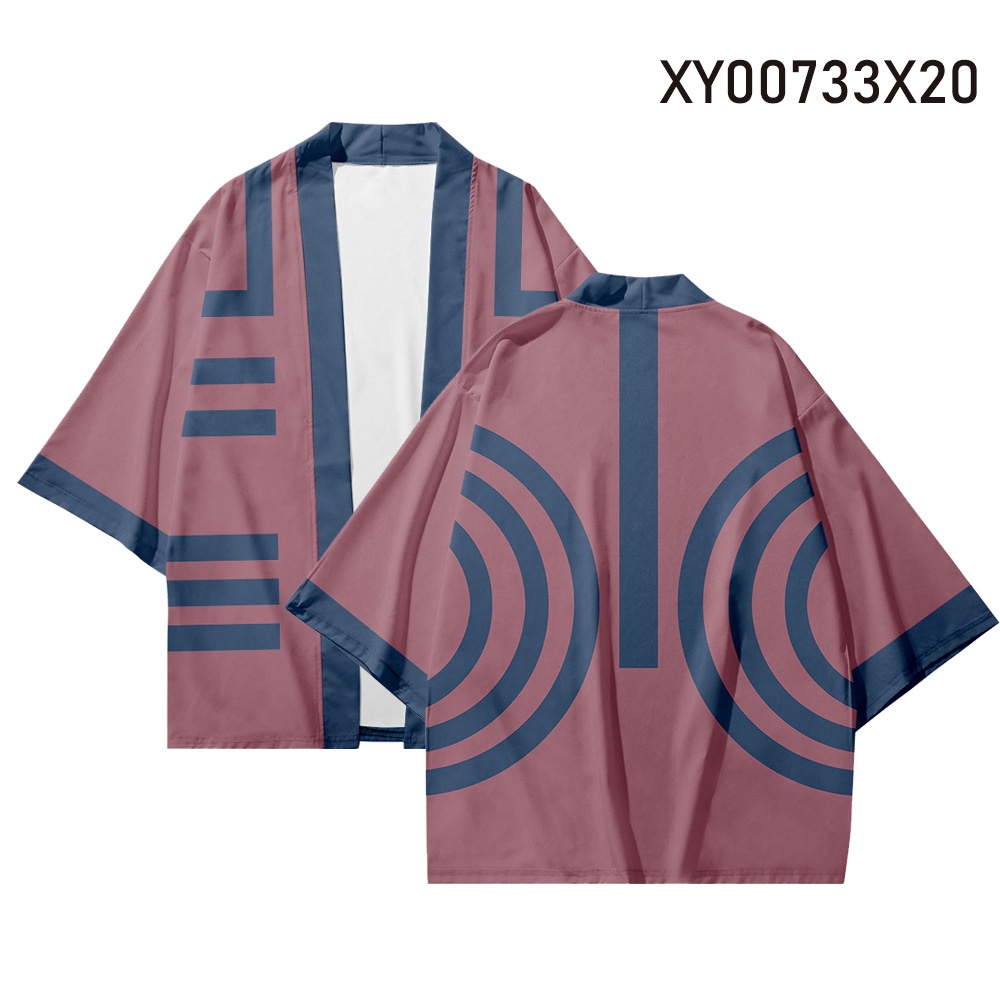 Áo Khoác Kimono Hóa Trang Nhân Vật Anime Demon Slayer Zenitsu Tanjirou Haori