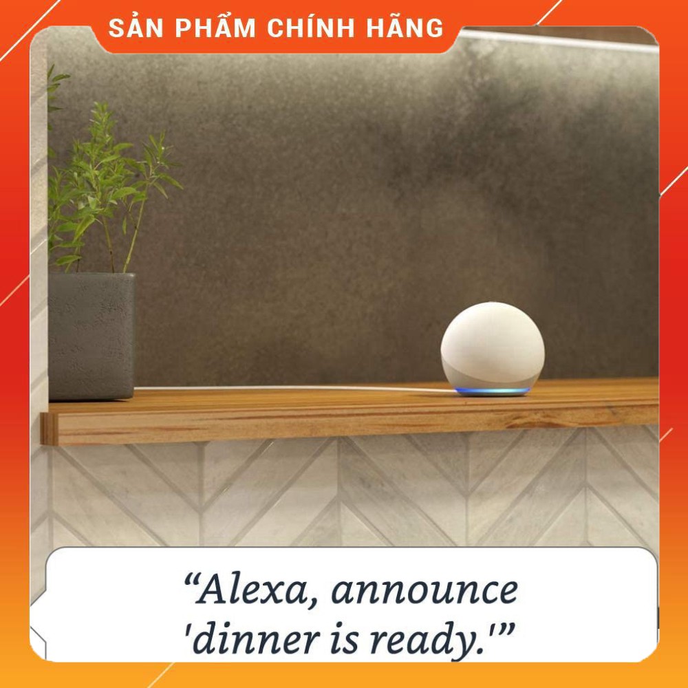 Loa thông minh Amazon Alexa Echo Dot 4 nhận dạng giọng nói điều khiển smart home