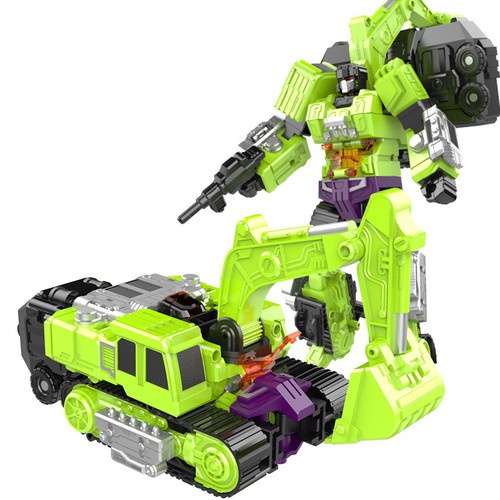 Siêu nhân biến hình ôtô lắp ráp Transformer, Optimus Bằng Nhựa Cao Cấp