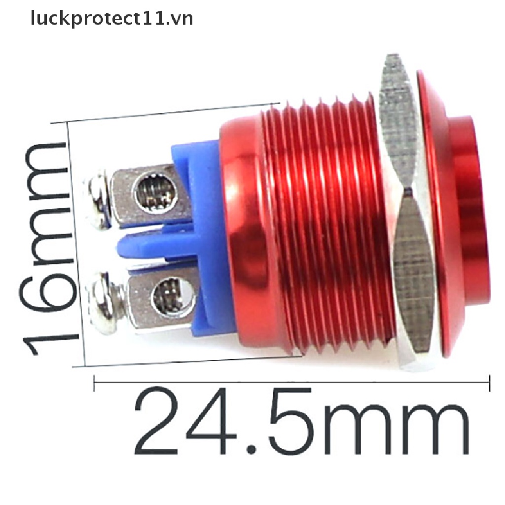 1 Công tắc nút nhấn 16mm chống thấm nước chất lượng