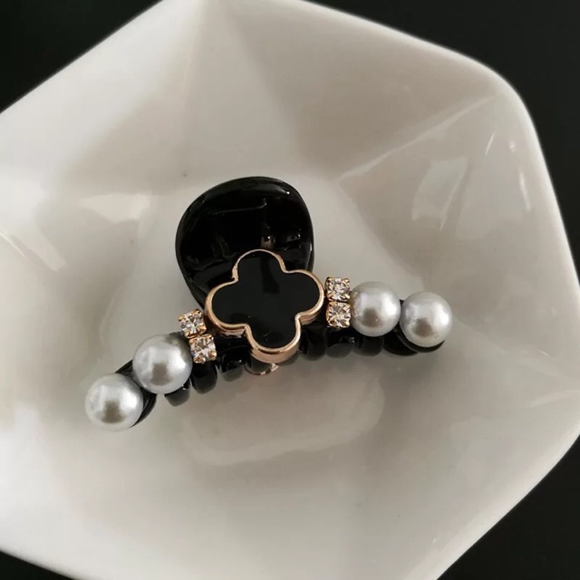 Kẹp tóc phong cách hàn quốc đính hạt - Khăn turban