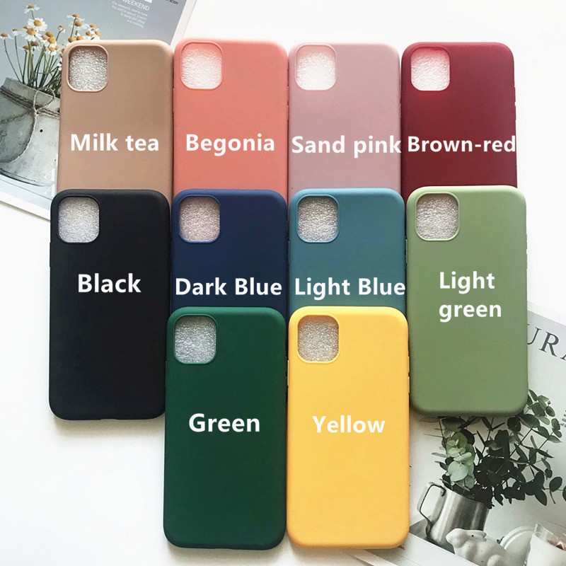 Ốp điện thoại TPU mềm chống rớt cho iPhone 11/11 Pro/11Pro MAX/X/6/7/8/plus XR Xs Ma | BigBuy360 - bigbuy360.vn