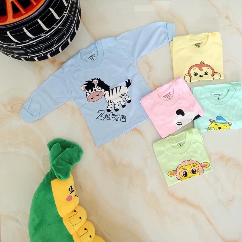 Áo dài nỉ  giữ nhiệt cho bé sơ sinh 3kg đến 10kg cài khuya vai cho bé