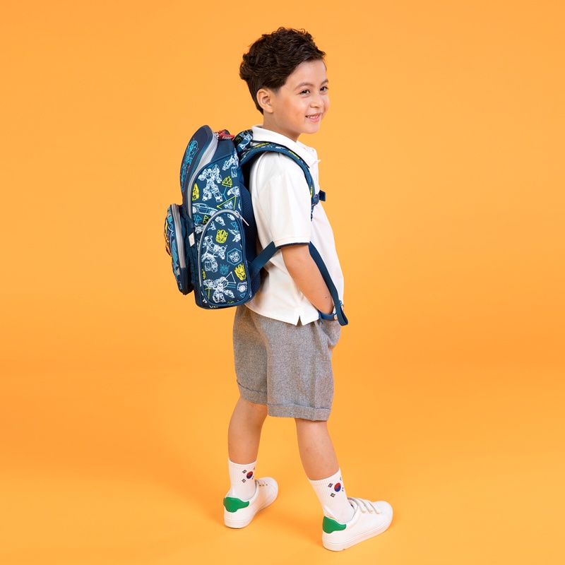 Balo Clever Hippo Dành Cho Trẻ Em nhân vật Bumble Bee dũng mãnh BT1106