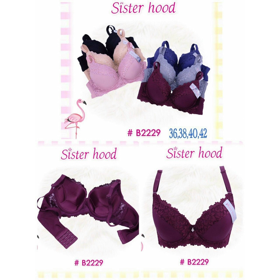 Áo lót Thái Lan có gọng Sisterhood 2229- Áo ngực Fom quả to