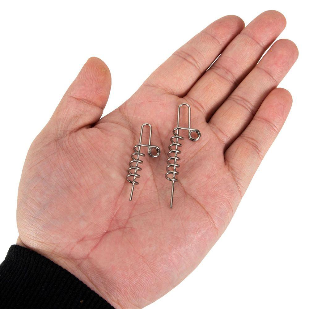 SUYO Móc Khóa Cố Định Mồi Câu Cá Bằng Thép Không Gỉ Mềm Mại