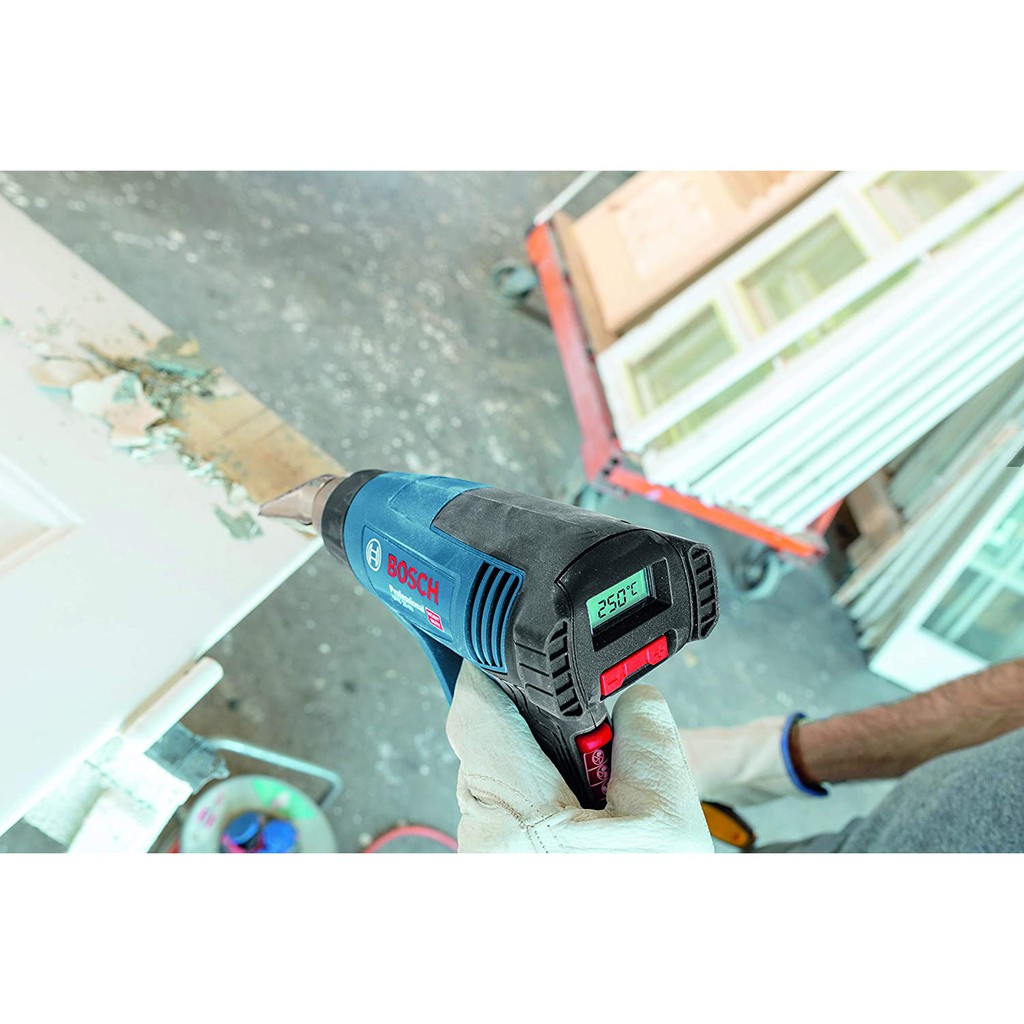 Máy thổi hơi nóng Bosch GHG 20-63 tặng mũi khò