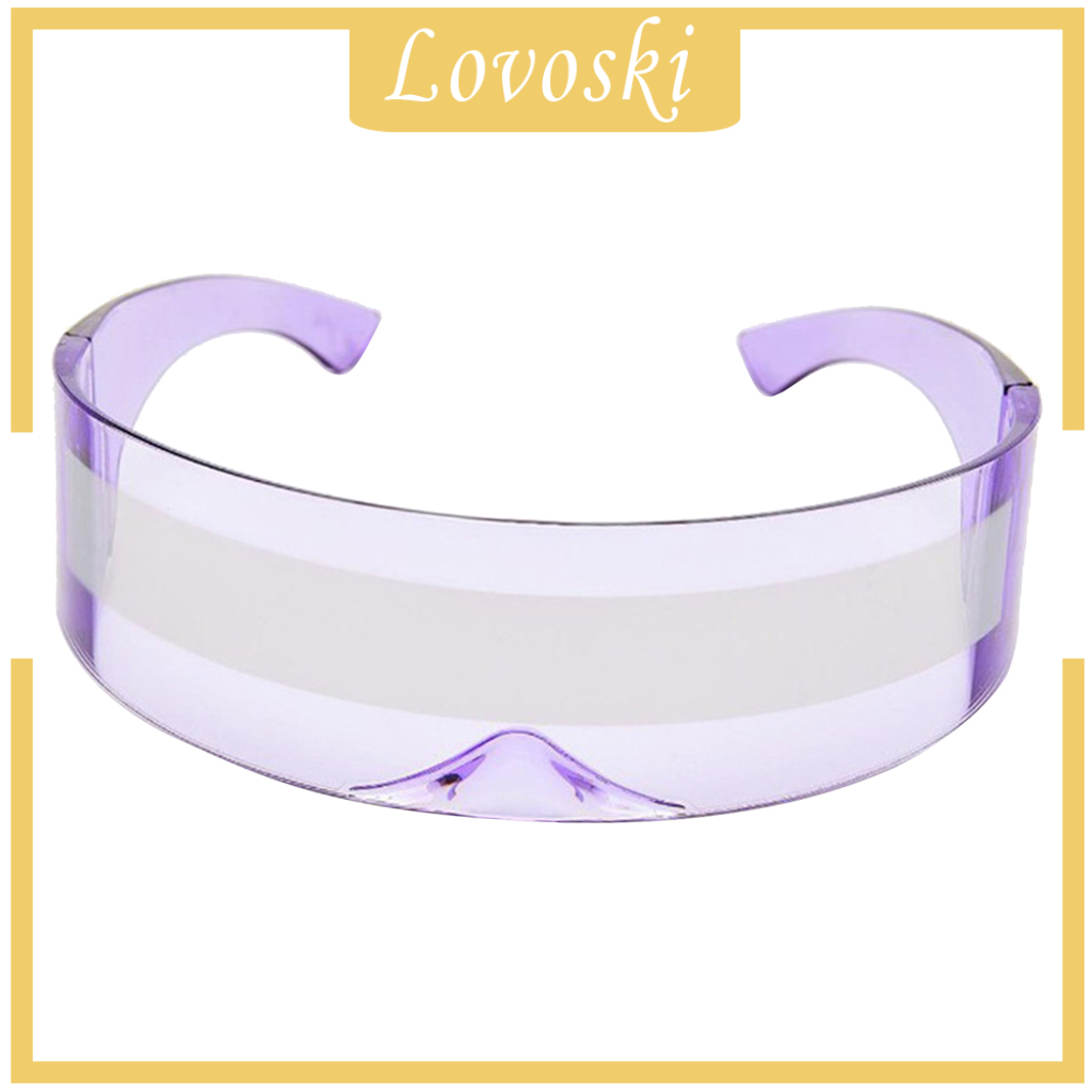 [LOVOSKI]Space Party Cosplay Costume Futuristic One-piece Bar Novelty Glasses Red
