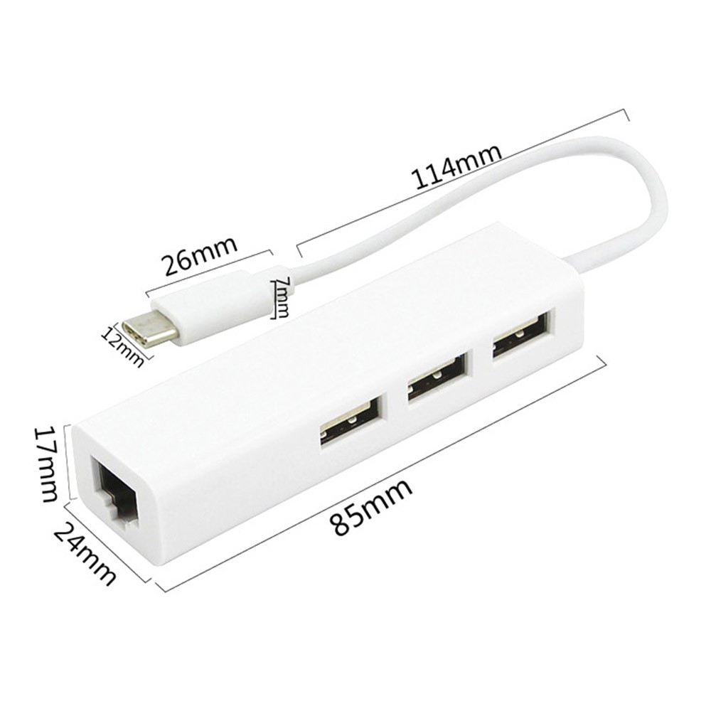 Cáp chuyển cổng Micro USB sang USB và RJ45 LAN | BigBuy360 - bigbuy360.vn