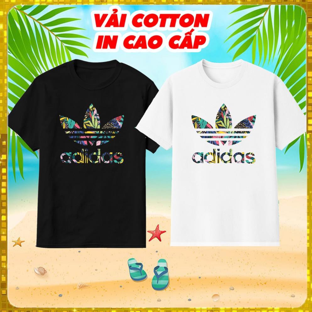 Áo thun adidas cách điệu, nam nữ 2021, áo hàn quốc, vải cotton xịn mịn mát, in cao cấp , áo a di das ❕