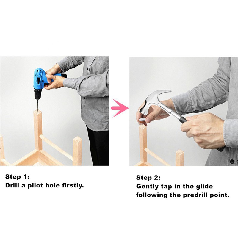 Bộ 100 Miếng Lót Nỉ Tròn 0.7 Inch / 18mm Màu Đen | BigBuy360 - bigbuy360.vn