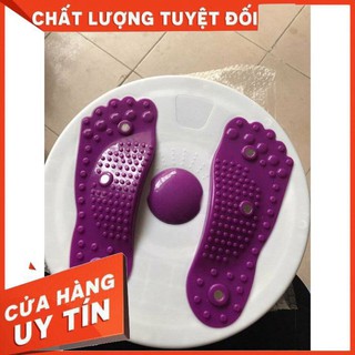 ĐĨA XOAY EO HÌNH BÀN CHÂN (tập thể dục giữ dáng)