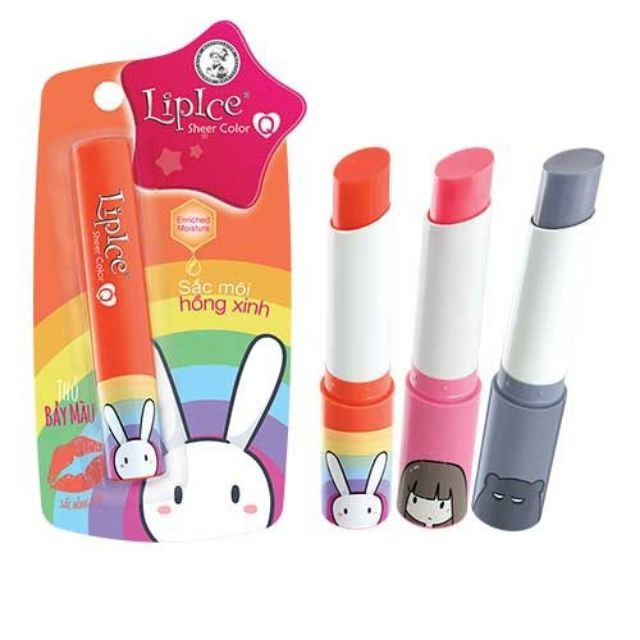 [Chính hãng, đủ mùi] Son Lipice Sheer Color Q Bestie 2.4g